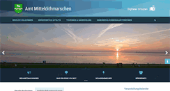 Desktop Screenshot of mitteldithmarschen.de